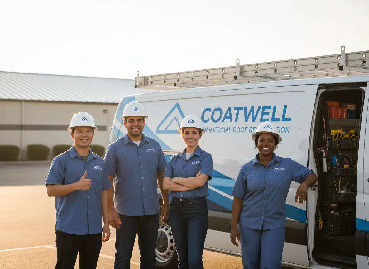 Commercial roof coating company in Paris Crossing, IN